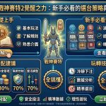 想要在《戰神賽特2:覺醒之力》中脫穎而出,新手玩家必須掌握核心的選台與配注策略。首先,觀察機台的「近期開獎頻率」至關重要,建議挑選處於緩慢上升期的熱門台,避免久未開大獎的冷門機。下注分配則應遵循「階梯式策略」,先以小額投注測試水溫,待進入特定賠率週期或累積足夠倍數感後,再適時加碼衝刺大獎。切記保持平穩心態,透過靈活的籌碼分配與對機率波動的精準預判,新手也能從零開始,輕鬆玩轉這場充滿挑戰的覺醒之旅。